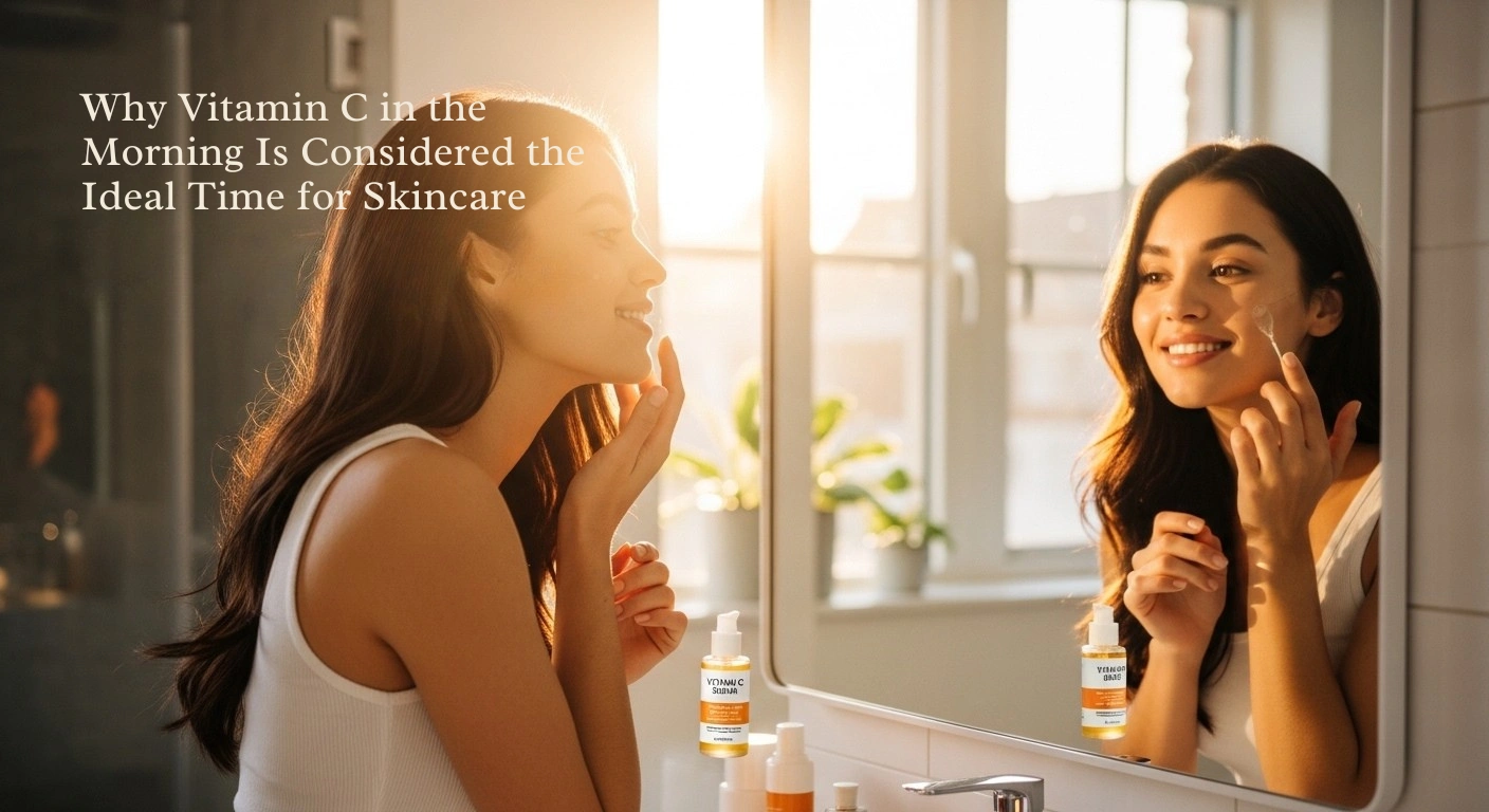 Vitamin C in the Morning Ideal Time for Skincare
