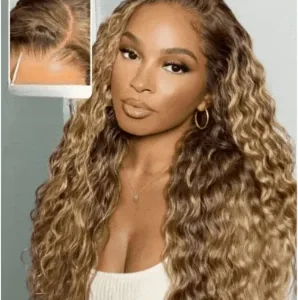 Highlighted 13x4 Pre Everything Lace Frontal Wig