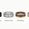 Tungsten vs Titanium vs Wood vs Antler Rings