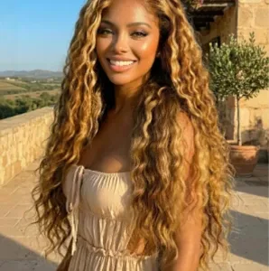 Water Wave Honey Blonde