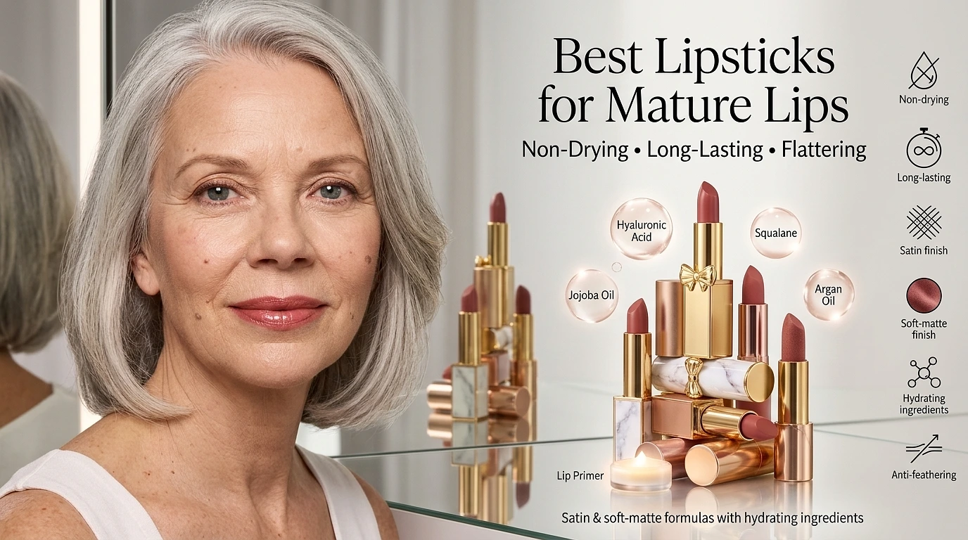 Best Lipsticks for Mature Lips