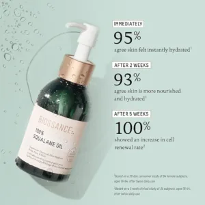 Biossance 100% Sugarcane Squalane Oil for Face