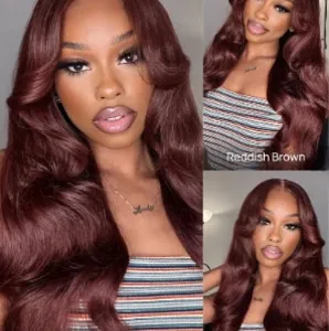 Chestnut Mocha Brown Loose Wave Wig
