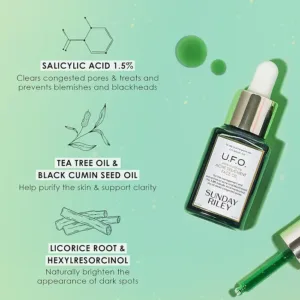 Sunday Riley U.F.O. Salicylic Acid BHA Acne Treatment Face Oil